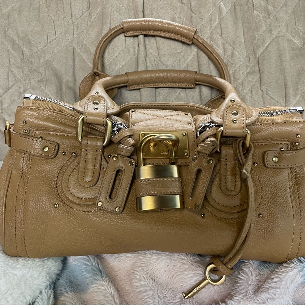 Chloe Paddington Light Beige Bag
